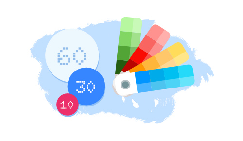 Zasada 60-30-10, jak tworzyć spójną identyfikację wizualną marki i sklepu internetowego